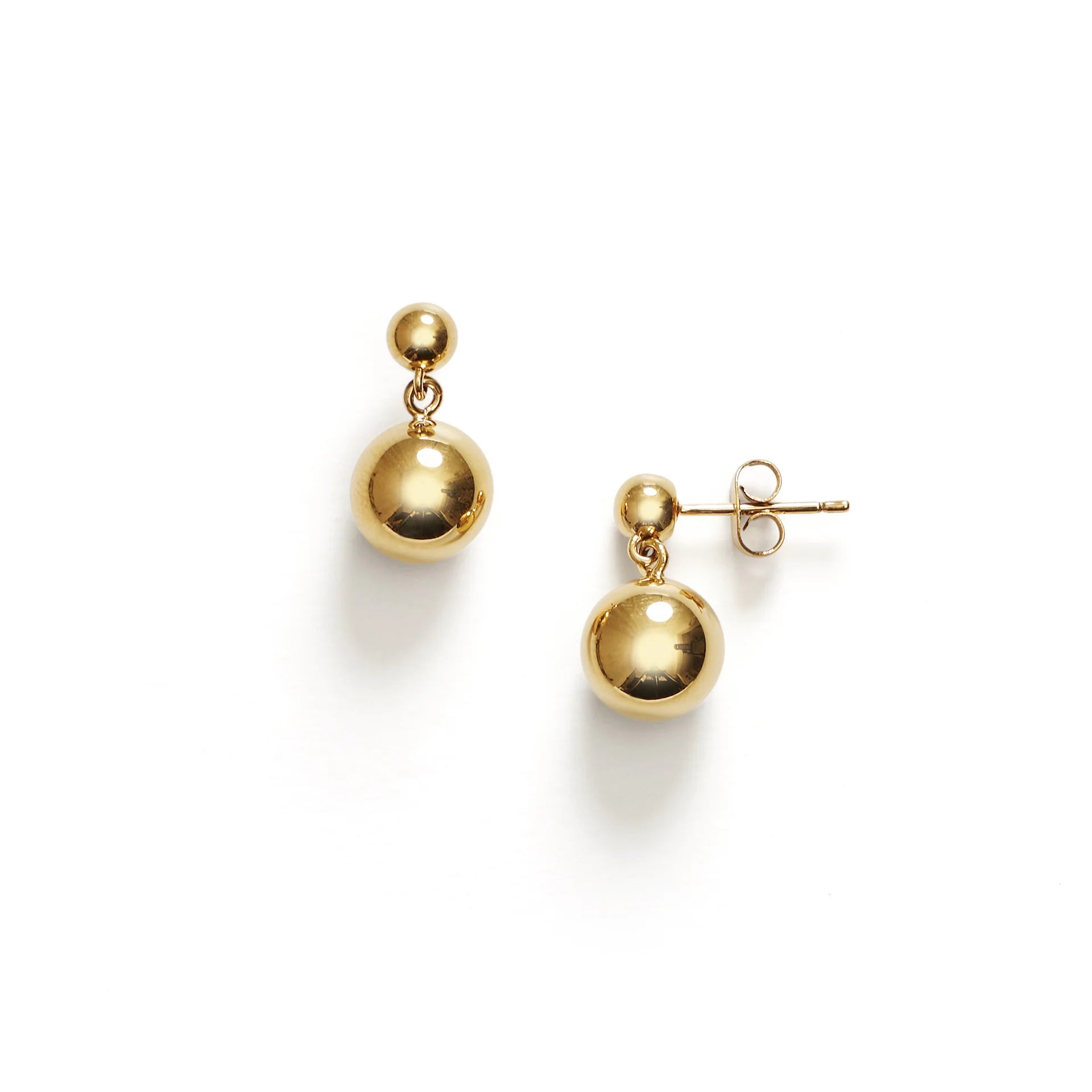 Brinco gota de ouro