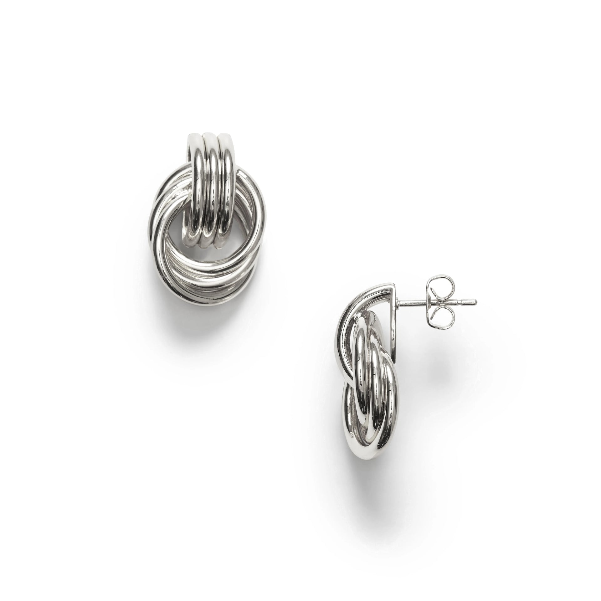 Triplet Earring - Silver