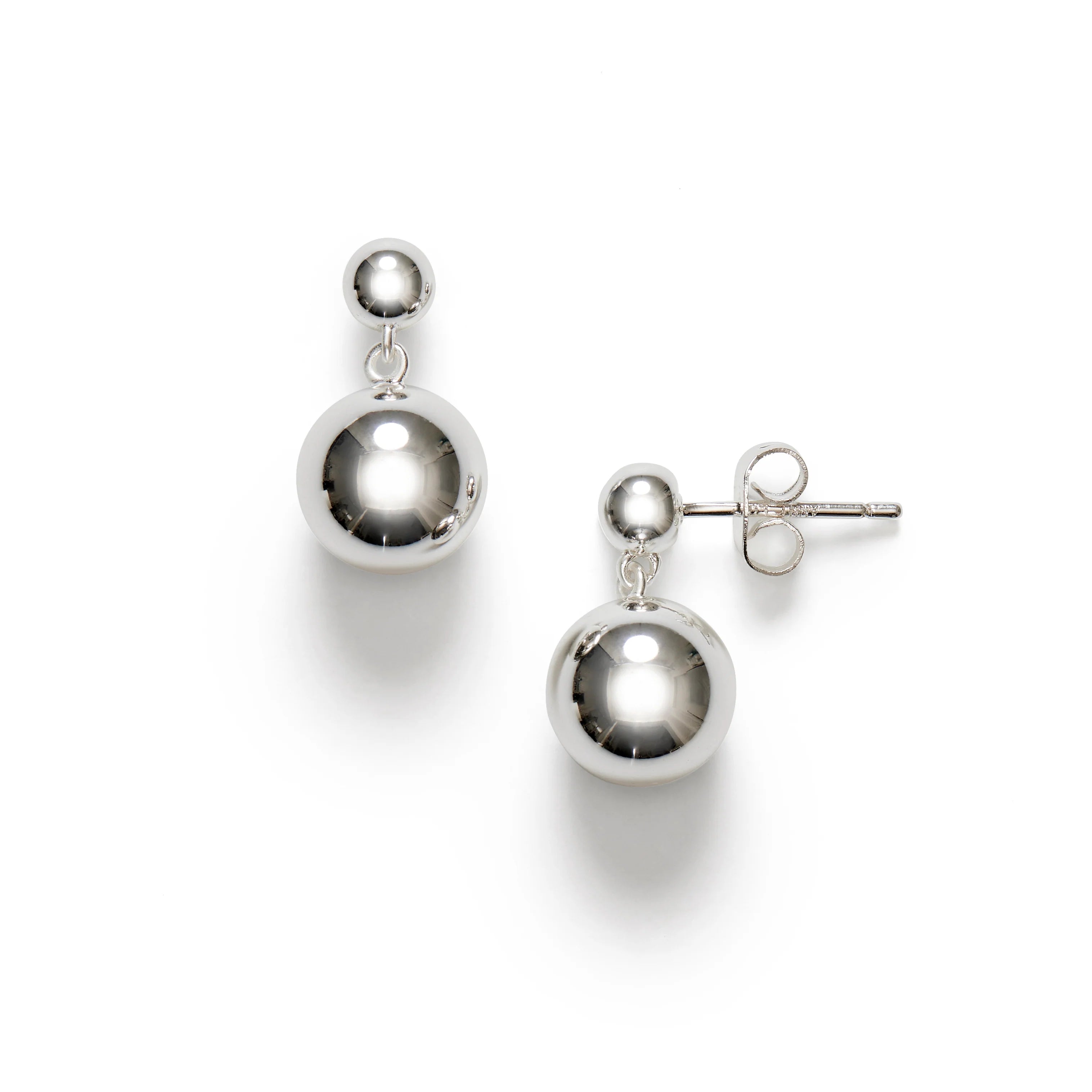 Pewterhooter Orecchini Pendenti In Argento 925 Con Cristallo Swarovski - In Astuccio Regalo