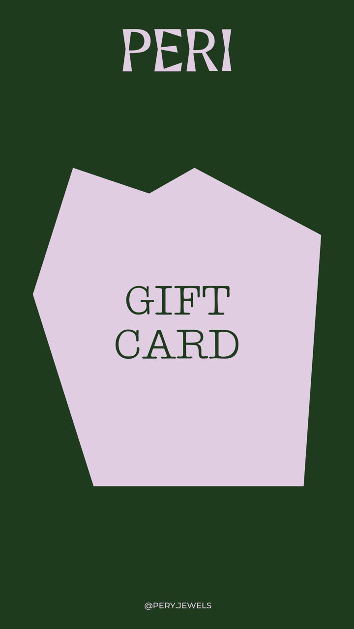 Tarjeta de regalo Peri