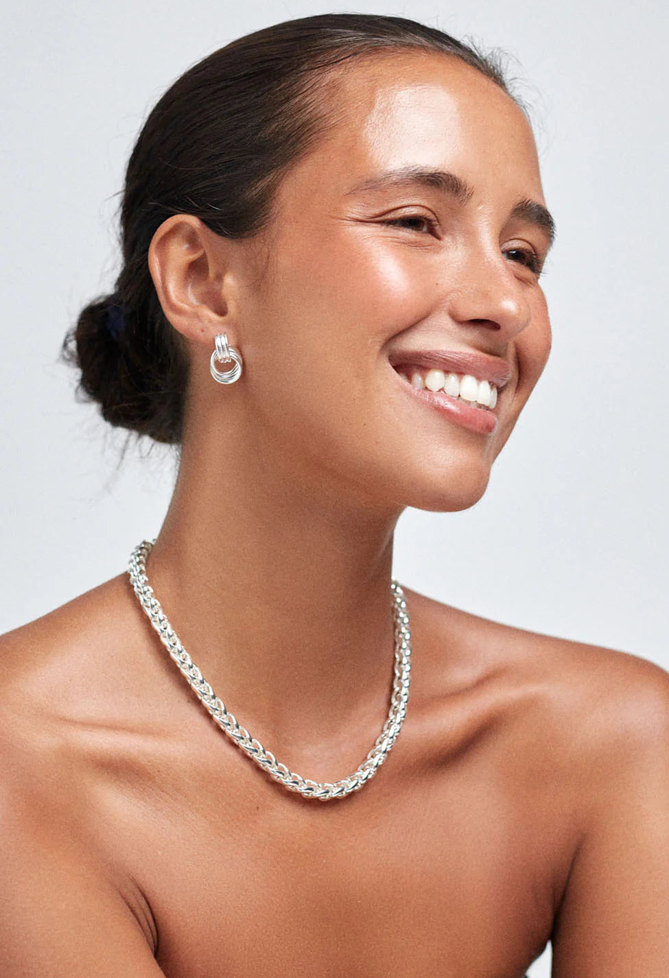 Liquid Silver Necklace