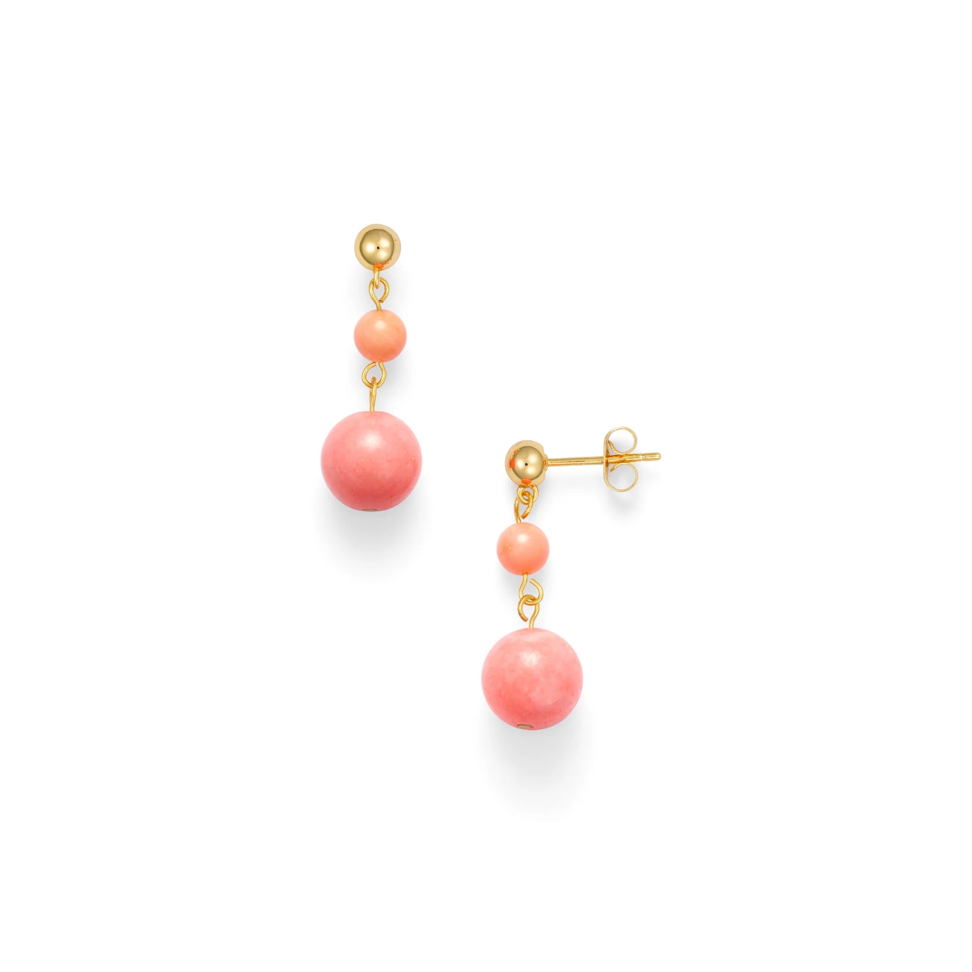 Flamingo Drops Earring