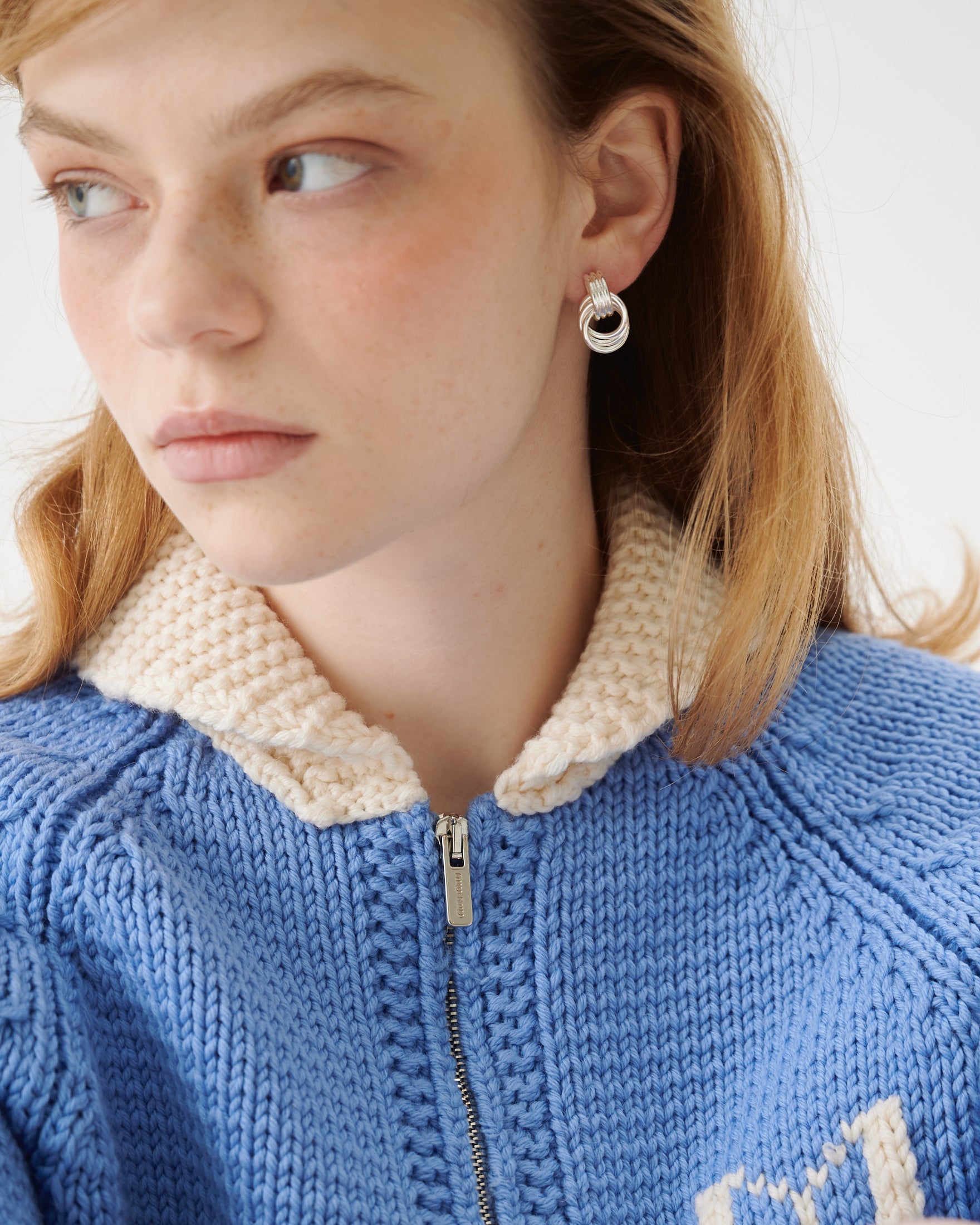 Triplet Earring - Silver